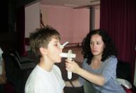 Akcija merenja plućne funkcije dece u Kragujevcu